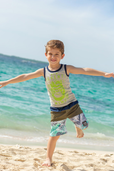 Плавательные шорты для мальчиков 4105650 Dark Blue