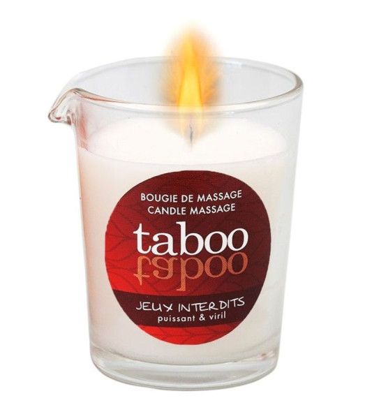массажное аромамасло с афродизиаками для мужчин ruf taboo jeux interdits - 60 гр. от магазина «Зона Белья»