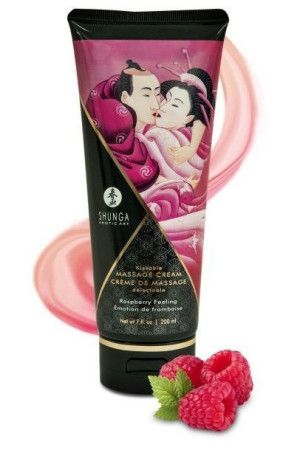 массажный крем для тела с ароматом малины raspberry feeling - 200 мл. купить по доступной цене в интернет-магазине Zonabelya.ru! 