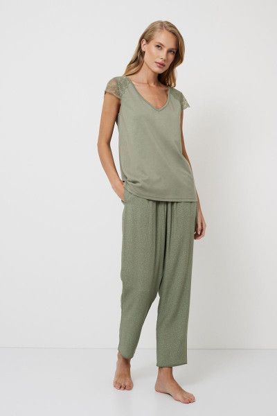 odelia пижама женская со штанами от магазина «Зона Белья»