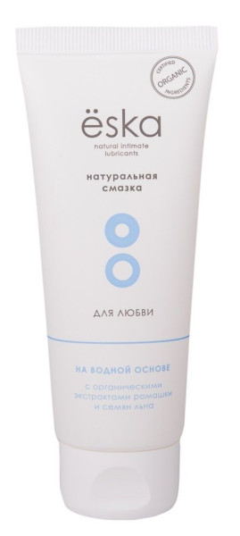 натуральный лубрикант на водной основе ёska - 75 мл. от магазина «Зона Белья»