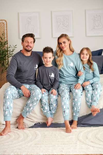 пижама pm.5262 ice blue от магазина «Зона Белья»