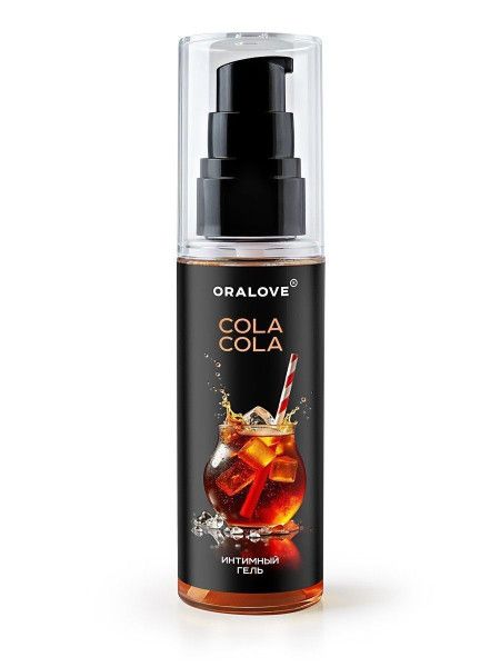 съедобная смазка на водной основе с ароматом колы - 60 гр. от магазина «Зона Белья»