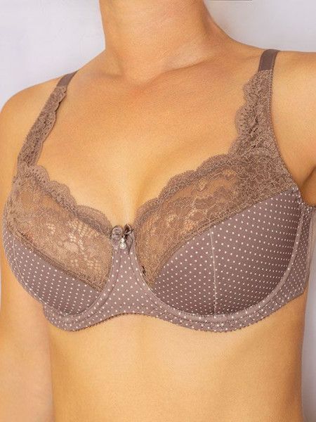 Бюстгальтер 1920 Scarlett перец Albina_L сшивная