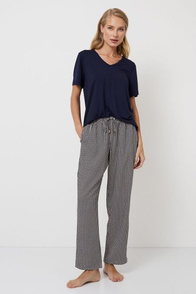 isobell пижама женская со штанами от магазина «Зона Белья»