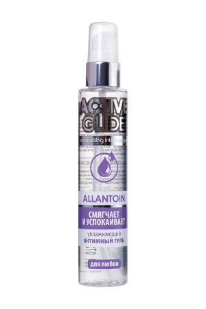 увлажняющий интимный гель active glide allantoin - 100 гр. купить по доступной цене в интернет-магазине Zonabelya.ru! 