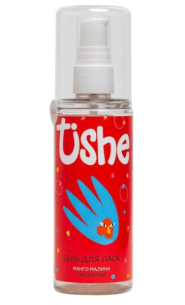 съедобный лубрикант на водной основе tishe с ароматом манго и малины - 125 мл. от магазина «Зона Белья»