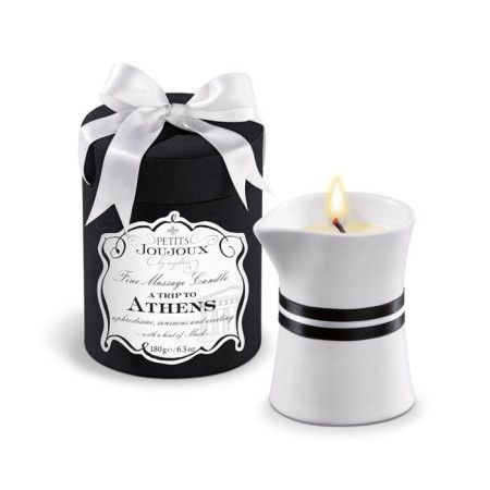 массажное масло в виде большой свечи petits joujoux athens с ароматом муската и пачули купить по доступной цене в интернет-магазине Zonabelya.ru! 