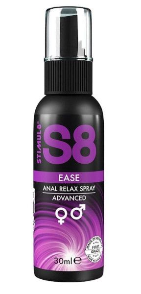 расслабляющий анальный спрей s8 ease anal relax spray - 30 мл. от магазина «Зона Белья»