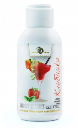 интимный гель-смазка juicy fruit с ароматом клубники - 100 мл. купить по доступной цене в интернет-магазине Zonabelya.ru! 