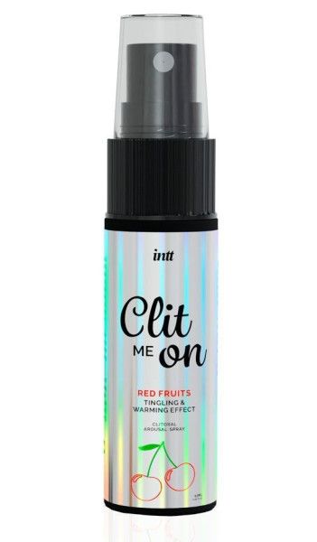 клиторальный возбуждающий спрей clit me on red fruits - 12 мл. от магазина «Зона Белья»