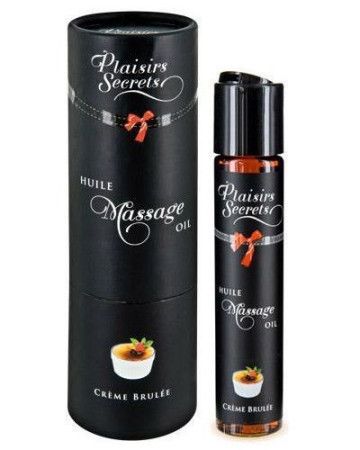 массажное масло с ароматом крем брюле huile de massage gourmande creme brulée - 59 мл. купить по доступной цене в интернет-магазине Zonabelya.ru! 