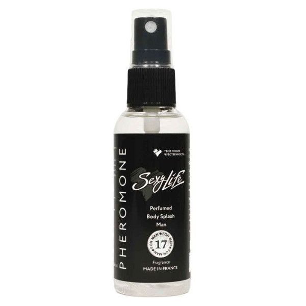 мужской парфюмированный спрей с феромонами sexy life №17 - 50 мл. от магазина «Зона Белья»