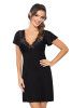 платье домашнее luiza nightdress black new купить по доступной цене в интернет-магазине Zonabelya.ru! 