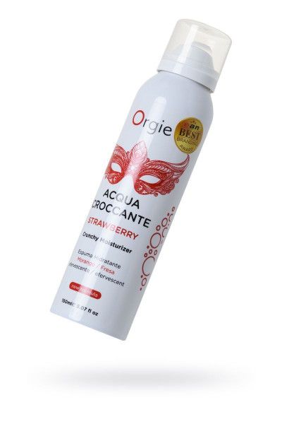 шипучая увлажняющая пена для чувственного массажа orgie acqua croccante - 150 мл. от магазина «Зона Белья»