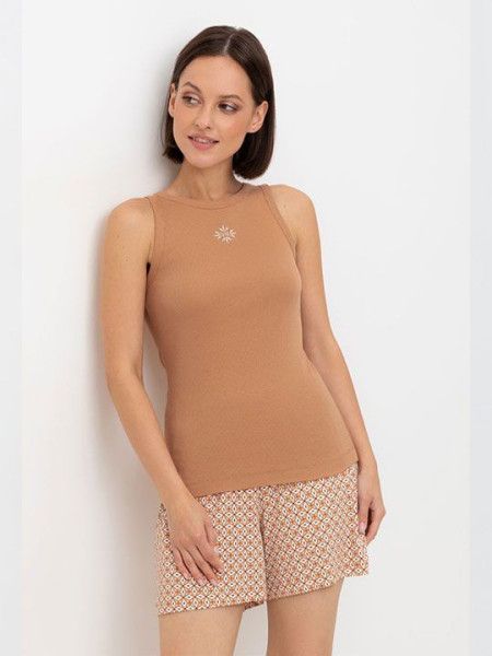 №е20159 пижама с шортами "закат в пустыне" от магазина «Зона Белья»