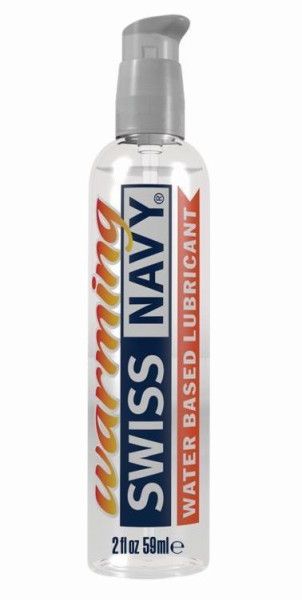 разогревающий лубрикант на водной основе swiss navy warming lube - 59 мл. от магазина «Зона Белья»