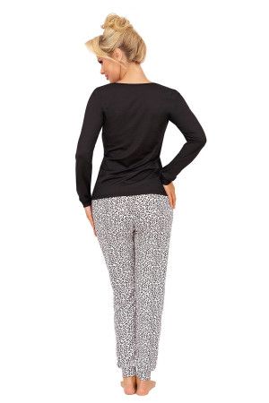 пижама pantera long pyjamas black купить по доступной цене в интернет-магазине Zonabelya.ru! 