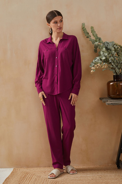 Брюки 61747-2 Пурпурный