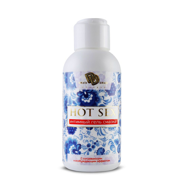 согревающий и возбуждающий интимный гель-смазка hot sex - 100 мл. от магазина «Зона Белья»
