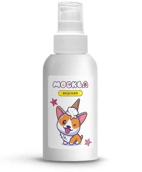универсальная смазка с ароматом пломбира "москва вкусная" - 100 мл. от магазина «Зона Белья»