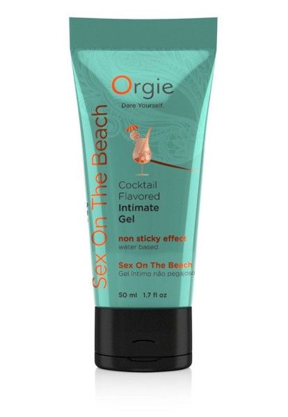 съедобный интимный гель orgie lube tube cocktail sex on the beach - 50 мл. от магазина «Зона Белья»