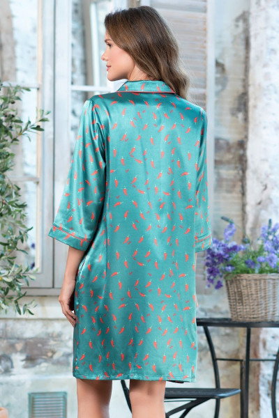 рубашка julia peppers 7077 изумрудный от магазина «Зона Белья»