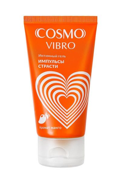 возбуждающий интимный гель cosmo vibro с ароматом манго - 50 гр. от магазина «Зона Белья»