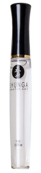 возбуждающий блеск для губ со вкусом клубники и шампанского "божественное удовольствие" - 10 мл. от магазина «Зона Белья»