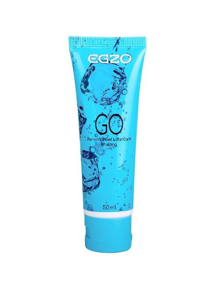 набор из 10 пролонгирующих лубрикантов на водной основе egzo go (по 50 мл.) от магазина «Зона Белья»