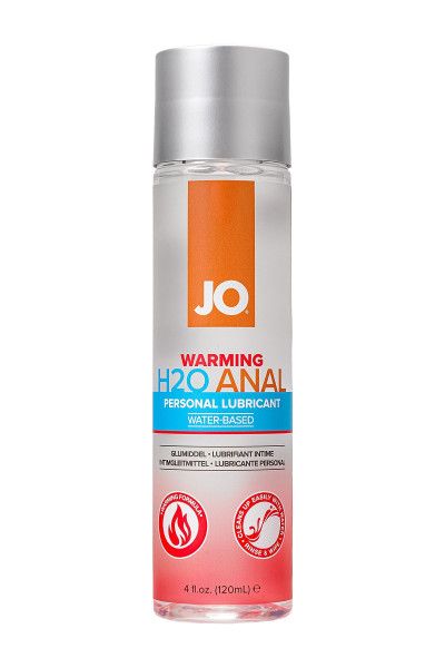 анальный согревающий лубрикант на водной основе jo anal h2o warming - 120 мл. от магазина «Зона Белья»