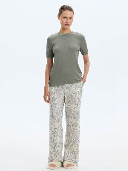 №е20212 пижама с брюками "роскошный сад" от магазина «Зона Белья»