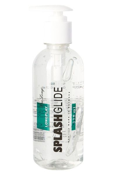 пролонгирующий лубрикант на водной основе splashglide long play prolong - 330 мл. от магазина «Зона Белья»