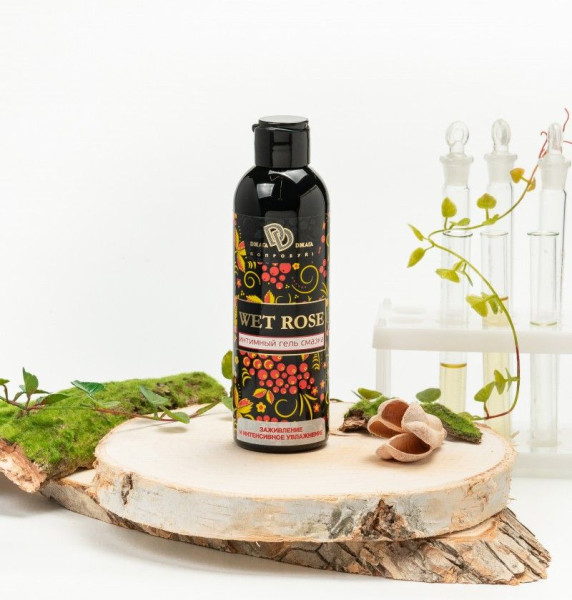 интимный гель-смазка wet rose - 200 мл. от магазина «Зона Белья»