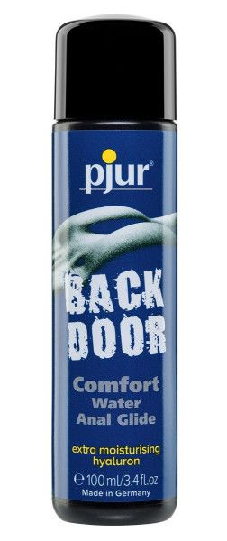 концентрированный анальный лубрикант pjur back door comfort water anal glide - 100 мл. от магазина «Зона Белья»