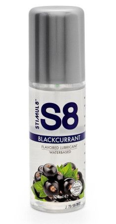смазка на водной основе s8 flavored lube со вкусом черной смородины - 125 мл. купить по доступной цене в интернет-магазине Zonabelya.ru! 