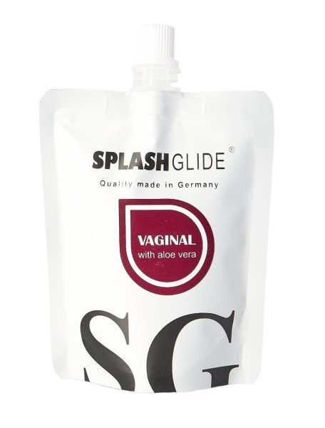 ухаживающий лубрикант на водной основе splashglide vaginal with aloe vera - 100 мл. от магазина «Зона Белья»
