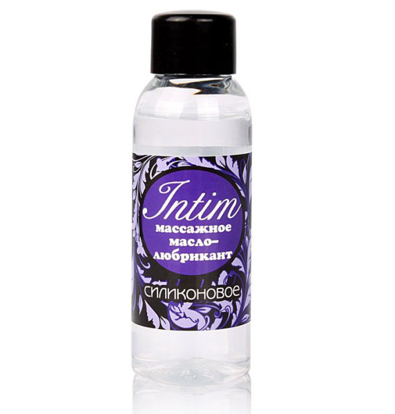 массажное масло-лубрикант intim silicon - 50 мл. от магазина «Зона Белья»