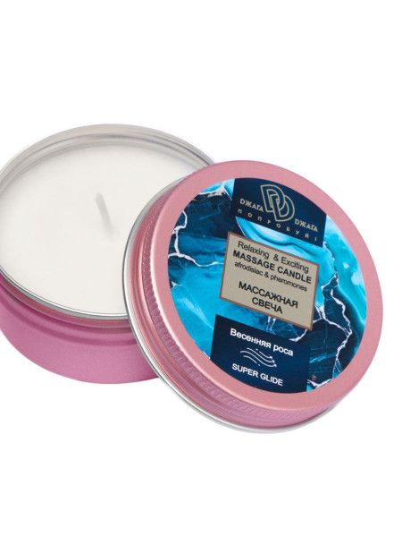 массажная свеча «весенняя роса» от магазина «Зона Белья»