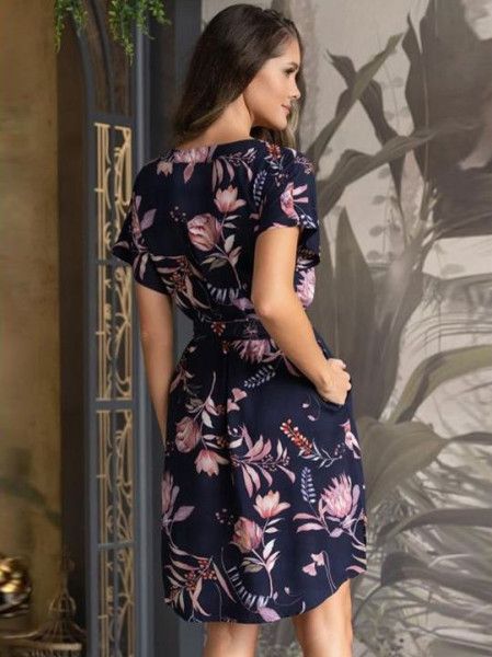 №5145 платье домашнее "night garden" от магазина «Зона Белья»