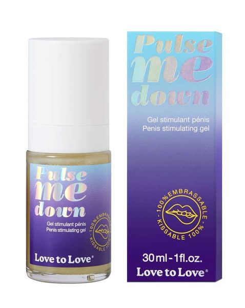 стимулирующий гель для пениса pulse me down - 30 мл. от магазина «Зона Белья»