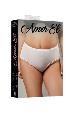 высокие трусики из полупрозрачной сетки и кружева купить по доступной цене в интернет-магазине Zonabelya.ru! 