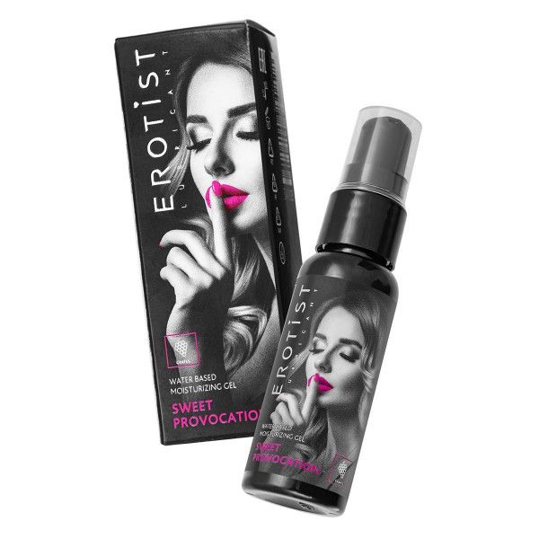 съедобный гель erotist sweet provocation grapes - 30 мл. от магазина «Зона Белья»