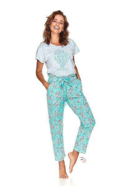 2685 irina пижама женская со штанами от магазина «Зона Белья»
