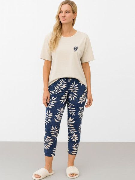 №е20230 пижама с брюками "пальма" от магазина «Зона Белья»