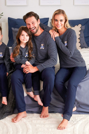 пижама pm.5250 navy blue купить по доступной цене в интернет-магазине Zonabelya.ru! 