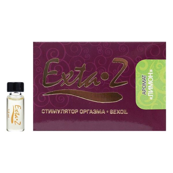 стимулятор оргазма exta-z "лимон" - 1,5 мл. от магазина «Зона Белья»