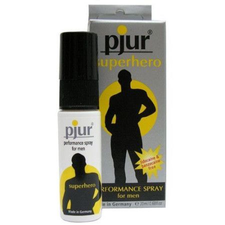 пролонгирующий мужской спрей pjur superhero spray - 20 мл. купить по доступной цене в интернет-магазине Zonabelya.ru! 