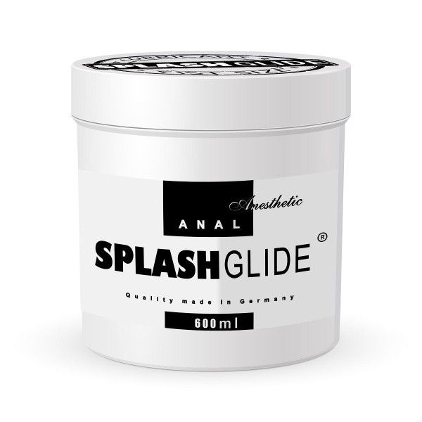 анальный лубрикант на водной основе splashglide anal anesthetic - 600 мл. от магазина «Зона Белья»