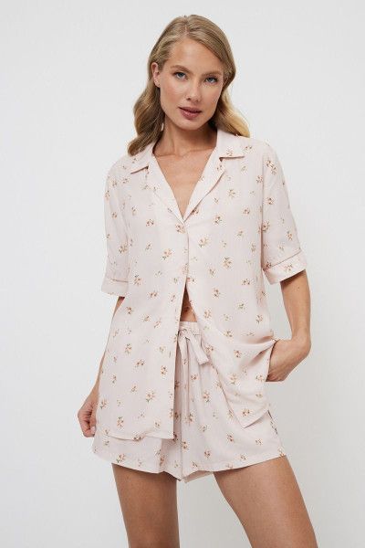 freesia пижама женская с шортами от магазина «Зона Белья»